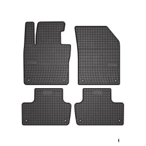 Volvo XC60 Floor Mats - Omac - El Toro Rubber 4 Pcs - Black - 2018-2025 Volvo XC60 Floor Mats - Omac - El Toro Rubber 4 Pcs - Black - 2018-2025